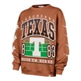 thumbnail image 2 of Women's '47 Texas Orange Texas Longhorns Go Big Oversized Pullover Sweatshirt, 2 of 3