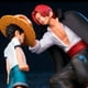 thumbnail image 4 of Figura de acción de One Piece, modelo de colección de Luffy, cuatro emperadores, Shanks, sombrero de paja, mono D Luffy, juguetes de muñeca, 17Cm, 4 of 6