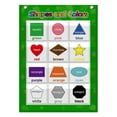 thumbnail image 2 of Forma y color de los materiales didácticos del cartel del gráfico del bolsillo Zulema Gráficos de bolsillo en el aula, 2 of 8