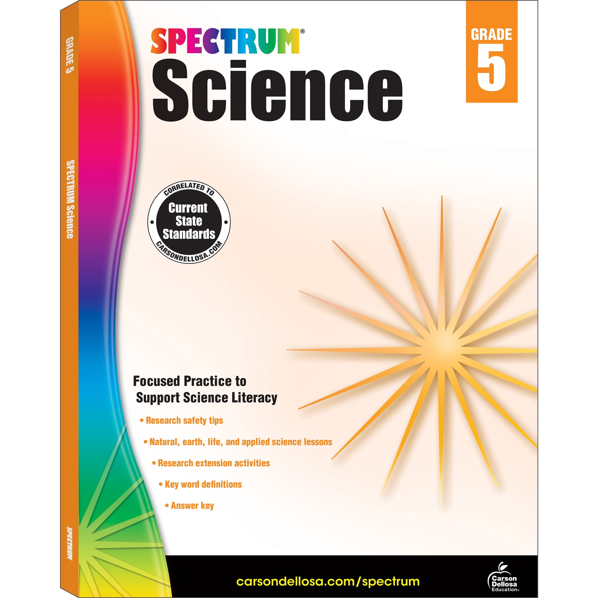 Spectrum Science Workbook (144 pages) Grade 5