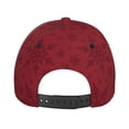 thumbnail image 3 of Lsque Christmas Red Snowflakes Baseball Cap Trucker Low Profile Hat Golf Dad Hat Adjustable Original Classic Unconstructed Plain Cap Men Women, 3 of 9