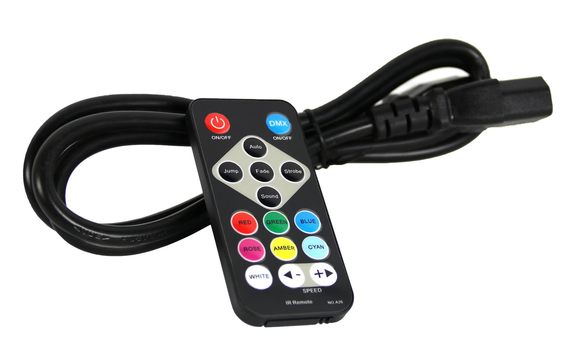 Gearlux Par Can 9 Channel 2-Watt RGBA or RGBW + UV 30 PCS Auto Stage Light