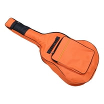 FRCOLOR 40 /41 Guitar Storage Case Guitar Carrying Case Travel 106*44cm Orange