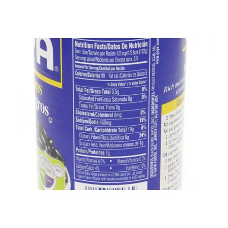 30 Goya Black Beans Nutrition Label Labels Design Ideas 2020