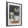 thumbnail image 2 of Stupell Industries Bohemian Relaxed Greens Bath Scene Black Framed Print Under Glass, 13 x 16, by Kim Allen, 2 of 7