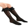 thumbnail image 3 of Baby Girls Knee High Lace Socks Ruffles 3-8Y, 3 of 6