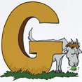 thumbnail image 2 of CafePress - G For Goat Infant Bodysuit - Baby Light Bodysuit, Size Newborn - 24 Months, 2 of 4