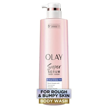 Olay Super Serum Body Wash for Women, Rough & Bumpy Skin, 18.5oz