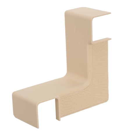 ELAYARD Beige Plastic Shrimp Hideout Tunnel for Aquarium Fish Habitat Simulation and Decoration