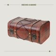 thumbnail image 4 of Pirate Treasure Chest Storage Box Ji 138x91x94 Durable Wood, 4 of 7