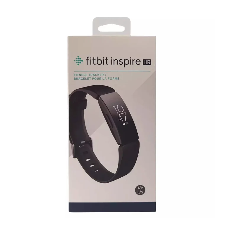 fitbit inspire HR BLACK 新品・未開封 Fitbit Inspire HR Fitness Tracker-Black S/P + L/G bands-Model