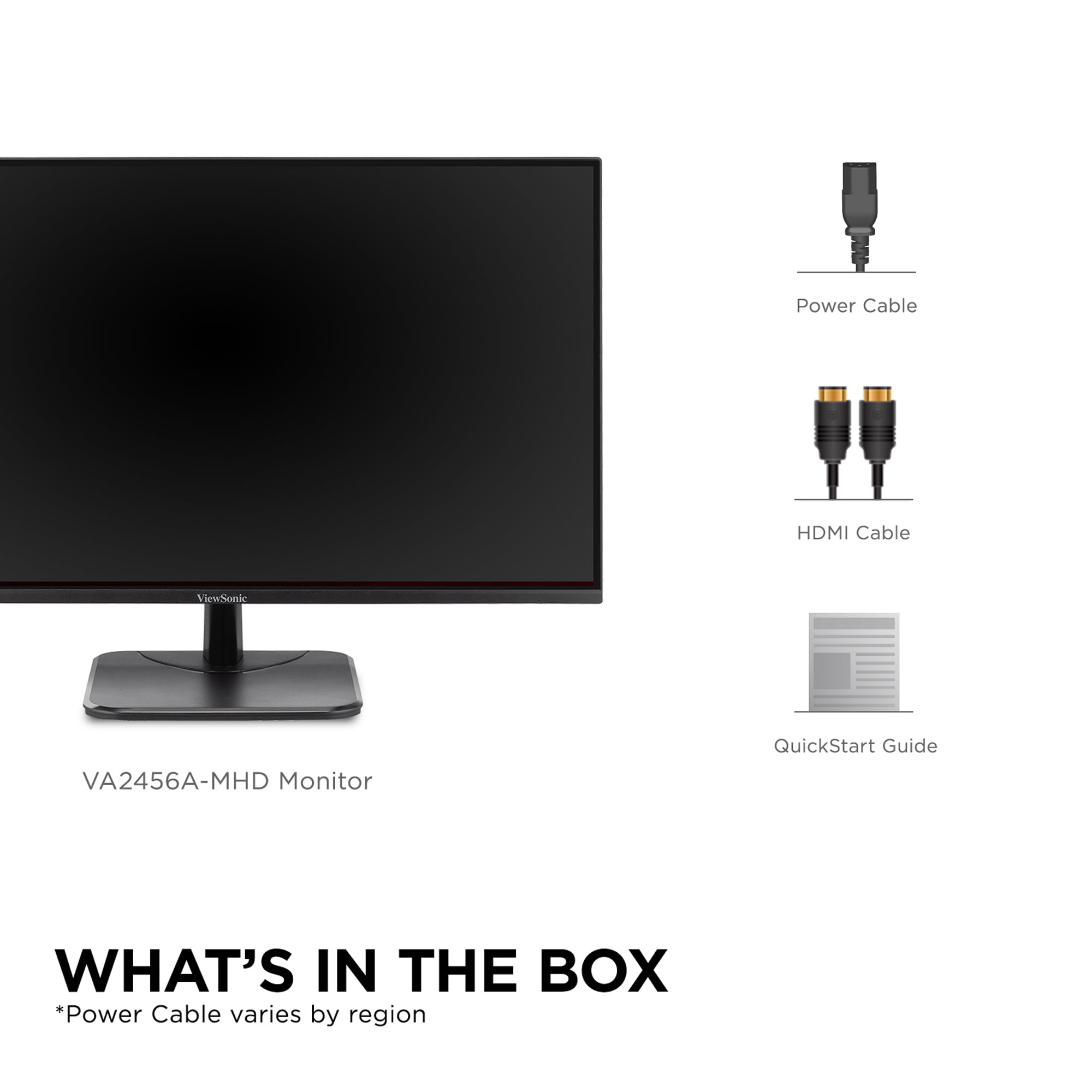 ViewSonic VA2456A-MHD 24 Inch IPS 1080p Monitor