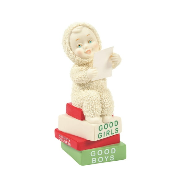 Department 56 Snowbabies Classic Collection Santa's Assistant Figurine, 4.29 Inch, Multicolor