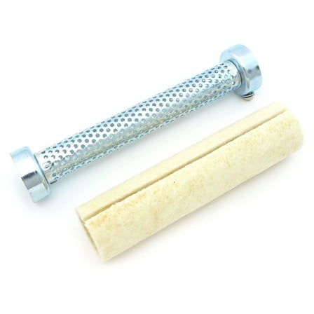 Motorcycle Exhaust Muffler Steel Baffle With Packing - 2.25" OD