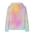 thumbnail image 5 of YunPes Girls Sweatshirt Winter Tie Dye Retro Print Sweatshirt Long Sleeve Comfortable Cute Sweatshirt Brand Hoodies, 5 of 7