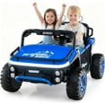thumbnail image 1 of OLAKIDS 24V 2 Seater Ride on Car UTV with Extra Large Seat, Remote Control, Shock Absorbers, Lights, Bluetooth, Storage for Kids Ages 3-8, 1 of 6