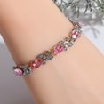 thumbnail image 4 of Exquisita pulsera de cristal de Color de la suerte misteriosa, encanto de novia, regalo de joyería de compromiso de boda, regalo del Día de la madre, 4 of 4