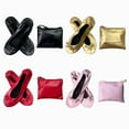 thumbnail image 2 of Visland 1 Pair Foldable Ballet Shoes with Storage Bag Super Soft Wear Resistant Breathable Easy to Clean Yoga Dance Slippers Shoes, 2 of 8