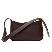 Kavoc Women PU Leather Shoulder Totes Bags Solid Color Female Retro Travel Handbags