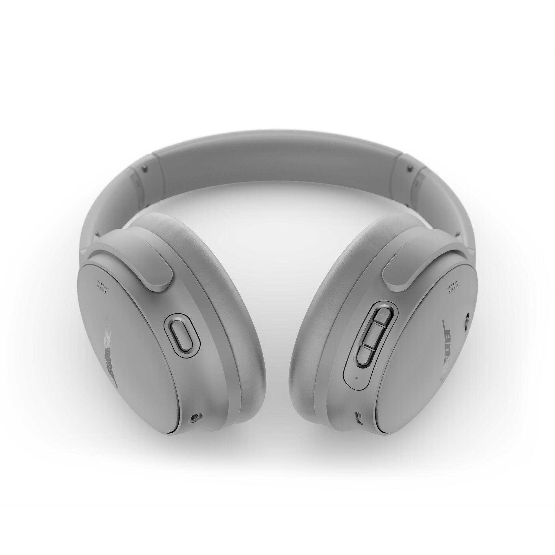 Bose QuietComfort Headphones, Bluetooth Over Ear Noise Cancelling Headphones, Moonlight Grey