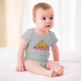 thumbnail image 3 of Homeslice Pizza - Funny Pizza Lover Outfit - Cute Infant One-Piece Baby Bodysuit Gray-style-1 12months, 3 of 7