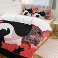 thumbnail image 1 of Kung Fu PandaCartoon Collection 3-Piece Comforter Set, Personalized Bedding Decor for Kids And Teens (86"x70"+ 20 X 30in), 1 of 8