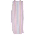 thumbnail image 3 of Elegant Emily  Woven Striped Sleeveless Duster Gown (Women), 3 of 5
