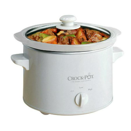Crock Pot 5025-WG-NP Manual Slow Cooker, 2.5 Qt, Round,