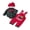 Red, variant on Cjfdfy Newborn Baby Boy Christmas Fall Outfit Plaid Bow Long Sleeve Romper Overalls Pants And Santa Hat Infant Cute My 1St Christmas Fall Winter Clothes 0-18M