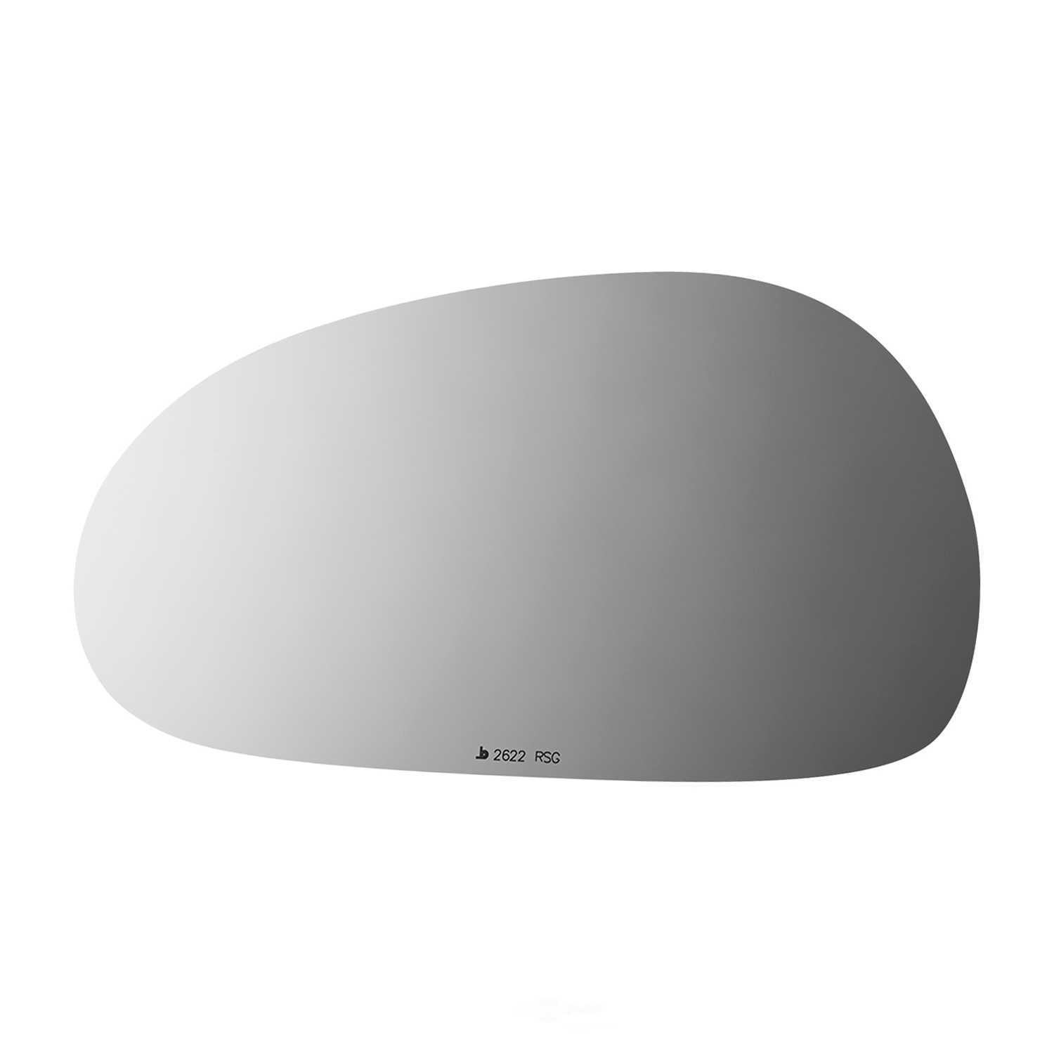 Burco 2622RSG Driver Side Flat Replacement Mirror Glass for Ford Mustang
