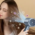 thumbnail image 4 of xaoyunyn High Power Ionic Hair Dryer with Low Radiation,Turbo Motor,Intelligent Temperature Control Hair Styling Comb for Fast Drying and Long Lasting Styling, 4 of 8