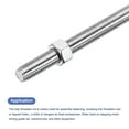 thumbnail image 4 of Uxcell 2Pack M10 x 250mm Fully Threaded Rod with 4 Pack Hex Nuts 1.25mm Thread Pitch 304 Stainless Steel, 4 of 7