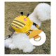 thumbnail image 3 of Mochila para Cachorros con Estampado y Correa, Bolsa Multifuncional para golosinas para Mascotas, Accesorio para Mascotas para Perros y Gatos (Color: Abeja, Tamaño : Pecho 25-41cm), 3 of 5