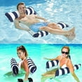 thumbnail image 1 of Inflatable Pool Float Watermelon Floating Bed Swim Ring Air Chamber Water Tube Pool Raft Extra Thick Pool Toy Safty Pool Accessories for Kids/Adult, 1 of 6