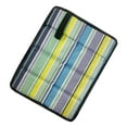 thumbnail image 3 of Colchoneta plegable para acampar, cojín para asiento, almohadilla para sentarse para playa, mochilero, al aire libre Rayas azules Zulema cojín de asiento al aire libre, 3 of 8