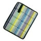 thumbnail image 3 of Colchoneta plegable para acampar, cojín de asiento portátil de espuma para mochileros. Rayas azules, 3 of 8