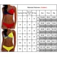 thumbnail image 2 of Traje de baño para mujer, conjunto de bikini push up, traje de baño de dos piezas, ropa de playa, bikini cruzado con cuello halter, parte inferior de bikini de triángulo, sexy, blanco y, 2 of 2
