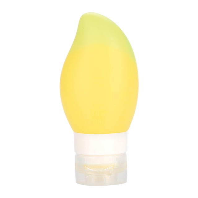 Mango de silicona Botella de viaje Champú portátil Gel de ducha Botella de almacenamiento Contenedores de prensa Set 03