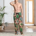 thumbnail image 2 of Fuzoiu Cactus 4 Print Men's Pajama Pants,Lounge Pants for Men,Lounge PJ Bottoms,Sleepwear Pants with Drawstring Pockets -XX-Large, 2 of 6