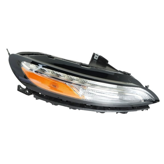 Right Headlight For 2014-2018 Jeep Cherokee Halogen with DRL/Ballast Clear Lens