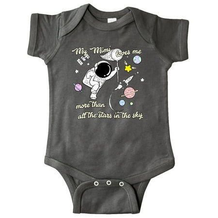

Inktastic My Mimi Loves Me Gift Baby Boy or Baby Girl Bodysuit