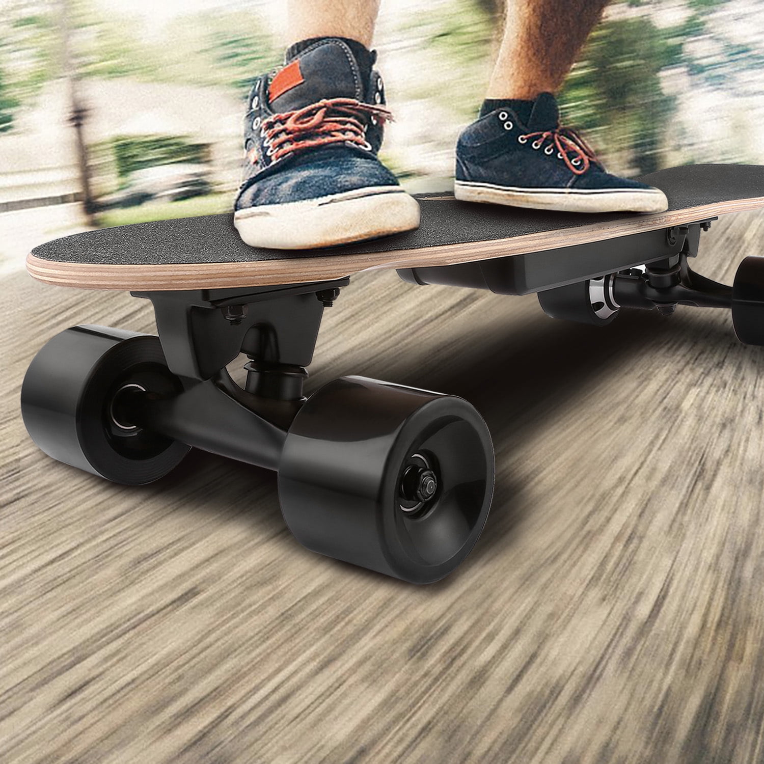 L-faster Elektro-Skateboard Kit – Brushless Nabenmotoren, Dual Drive, Mit Fernbedienung, DIY Für Kinder & Erwachsene