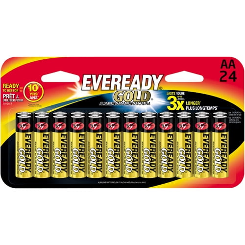 EVEREADY GOLD AA Batteries, 24Pack