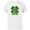 White, variant on Star Wars Yoda Lucky You Shall Be St. Patrick’s Day - Short Sleeve Cotton T-Shirt for Adults - Customized-Black