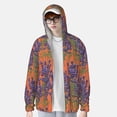 thumbnail image 3 of Picia Lavender Flowers Women's Men's UPF 50+ Sun Protection Hoodie Shirt Long Sleeve SPF Fishing Outdoor UV Hiking Lightweight Shirts-Small, 3 of 9