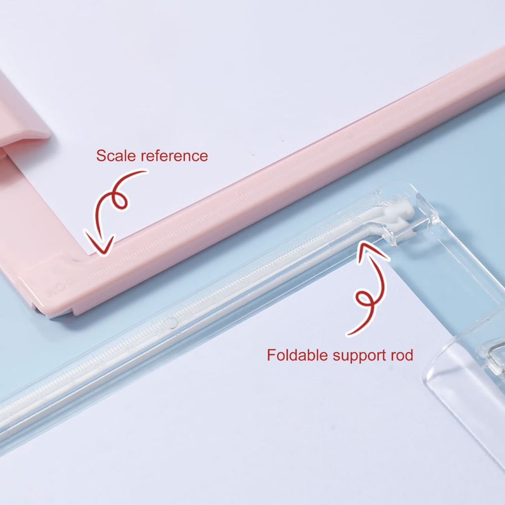 Clear Document Holder with Clip, Clipboard Clear Clip Board Acrylic Clipboard
