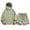 A1 Light Green, variant on BODOAO Women's Hooded Jacket and Shorts 2 Piece Set Summer Casual Long Sleeve Zip Up Sporty Loungewear Outfit, Lightweight Track Suit with Side Pockets for Travel and Gym Beige L