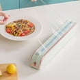 thumbnail image 2 of Plastic Wrap Dispenser With Cutter Aluminum Foil Dispenser Refillable Wrap Dispenser Plastic Food Wrap Dispenser Cling Film Dispenser., 2 of 7