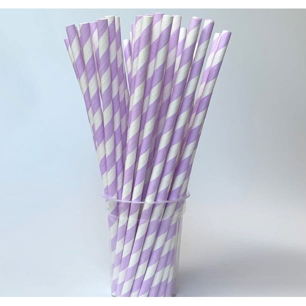 Pajita de papel desechable, biodegradable, original, apta para uso alimentario, para niños