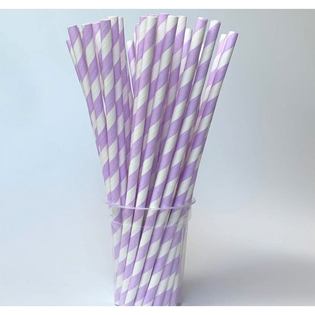 Pajita de papel desechable, biodegradable, original, apta para uso alimentario, para niños